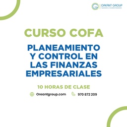 CURSO (COFA): Planeamiento y Control en las finanzas empresariales