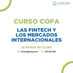 CURSO (COFA): Las FINTECH y los mercados Internacionales