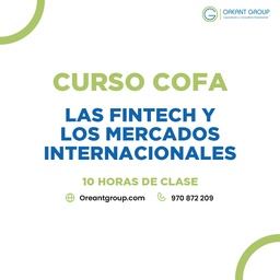 CURSO (COFA): Las FINTECH y los mercados Internacionales