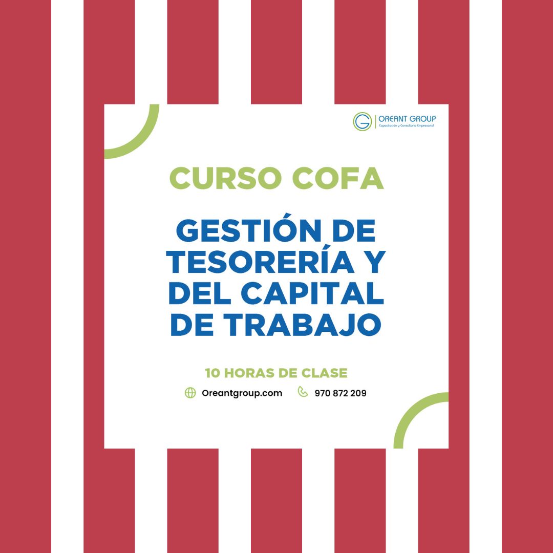 CURSO (COFA): Gestión de Tesorería y del Capital de Trabajo