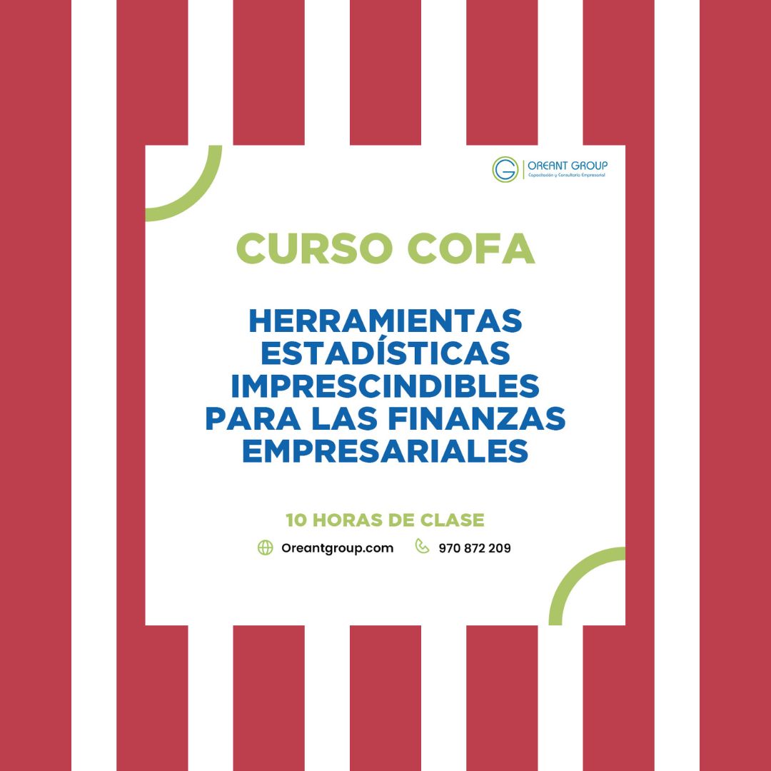 CURSO (COFA): Herramientas Estadísticas imprescindibles para las finanzas empresariales