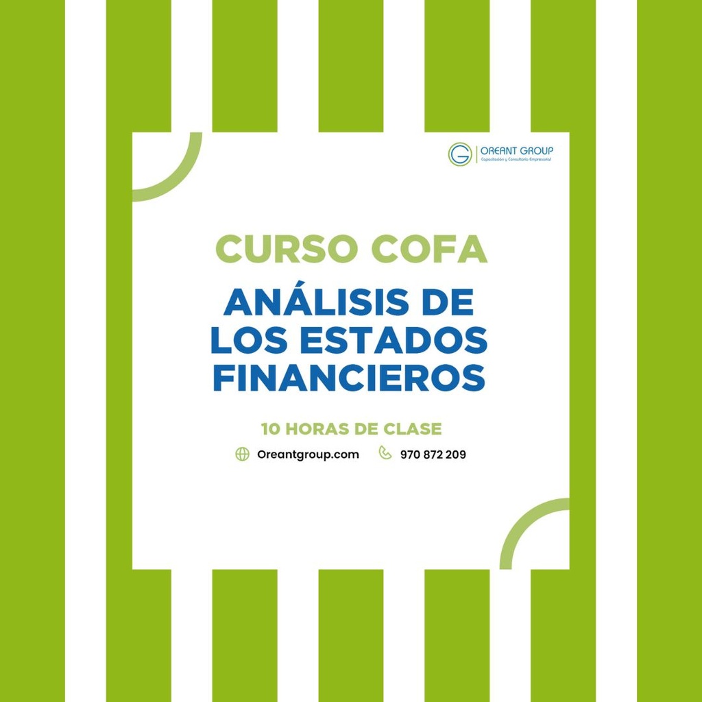 CURSO (COFA): Análisis de los Estados Financieros