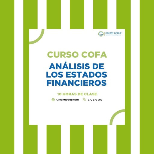 CURSO (COFA): Análisis de los Estados Financieros