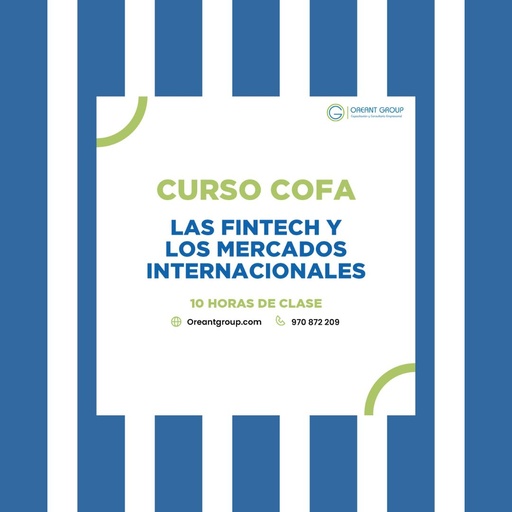 CURSO (COFA): Las FINTECH y los mercados Internacionales